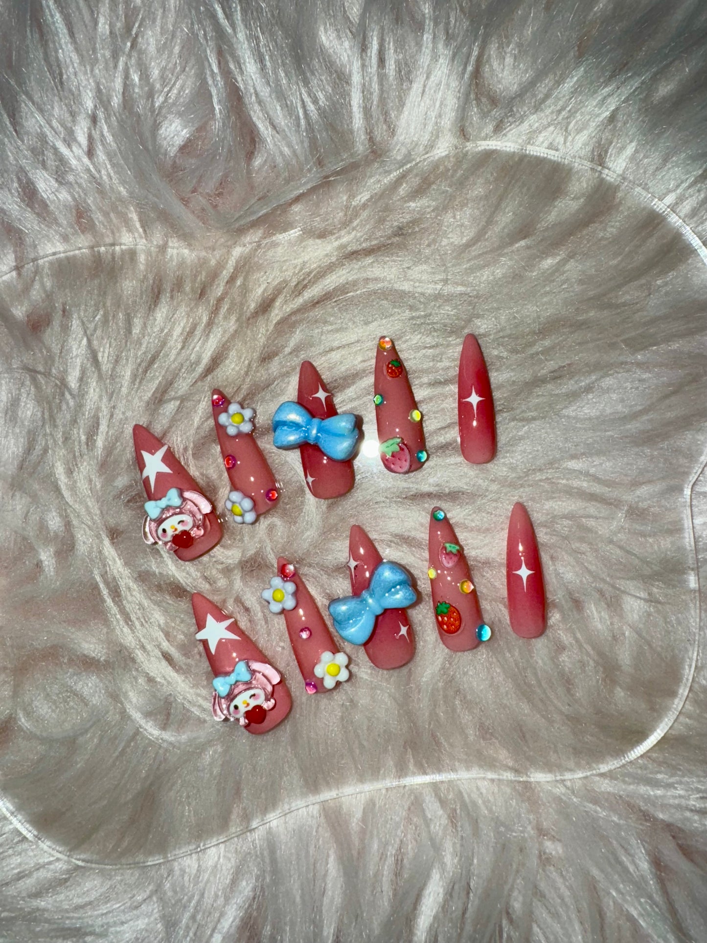 My Melody Nails